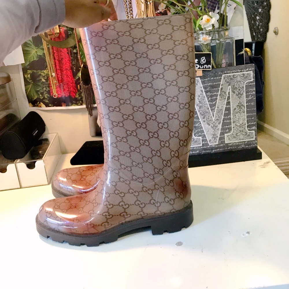 GUCCI rain boots